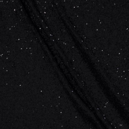 Lentejuelas 2mm stretch negro